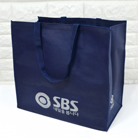 [제작예시] 놀랍고도 새로운 세상 SBS 부직포 가방